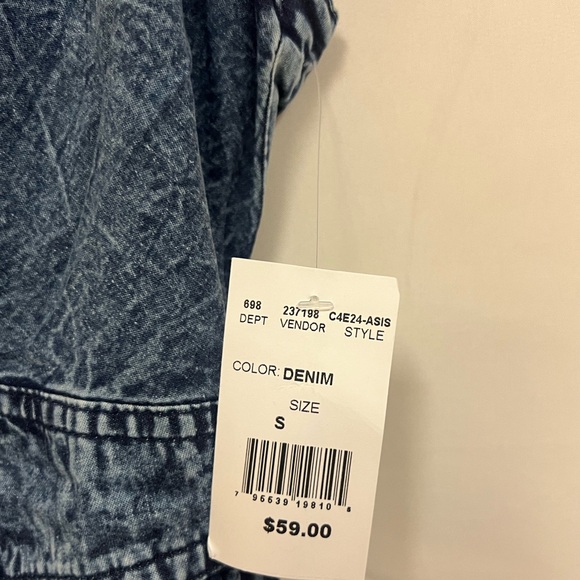 NEW Angie Clothing Denim Maxi Dress multiple sizes - Picture 5 of 7